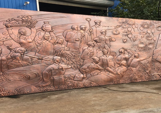 銅浮雕雕塑制作